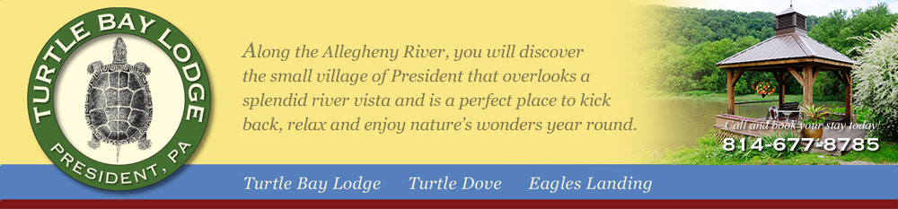 Turtle Bay Lodge | Bed and Breakfast | President, PA